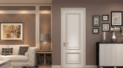 古典美式室内门 卧室实木复合免漆定制木门