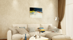 蚕丝墙布无缝简约现代纯色客厅卧室素色背景墙壁纸儿童房壁布